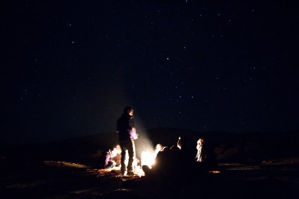 Stargazing Ramon Crater