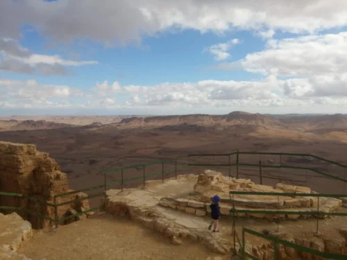 מצפה רמון תצפית הר גמל