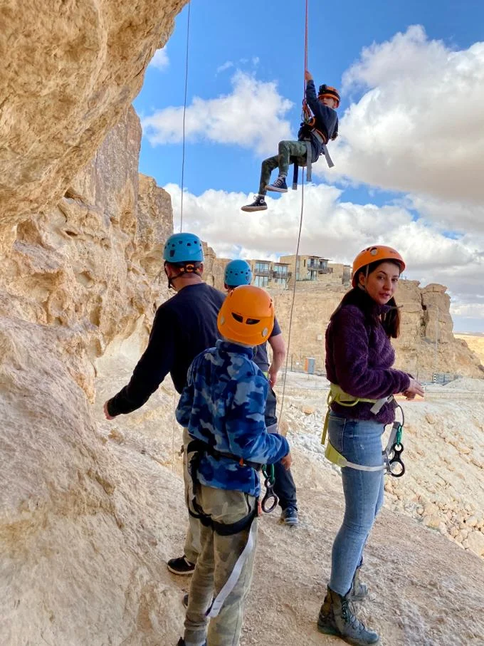 desert prime rappelling mitzpe ramon